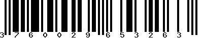 EAN-13 : 3760029653263
