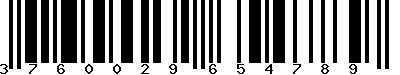 EAN-13 : 3760029654789