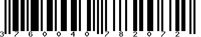 EAN-13 : 3760040782072