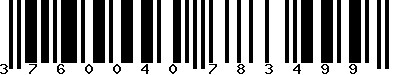 EAN-13 : 3760040783499