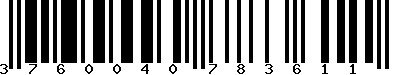 EAN-13 : 3760040783611