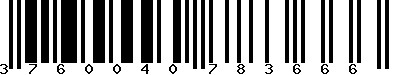 EAN-13 : 3760040783666