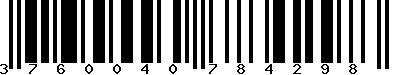 EAN-13 : 3760040784298