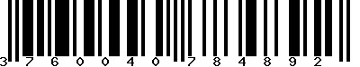 EAN-13 : 3760040784892