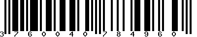 EAN-13 : 3760040784960