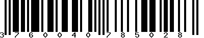 EAN-13 : 3760040785028