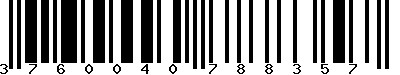 EAN-13 : 3760040788357