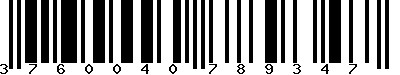 EAN-13 : 3760040789347