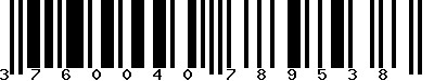 EAN-13 : 3760040789538