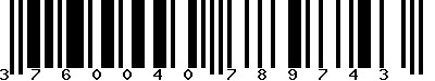 EAN-13 : 3760040789743