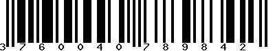 EAN-13 : 3760040789842