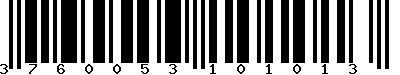 EAN-13 : 3760053101013