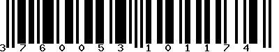 EAN-13 : 3760053101174