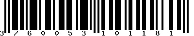 EAN-13 : 3760053101181