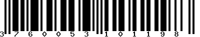 EAN-13 : 3760053101198