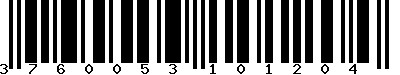EAN-13 : 3760053101204