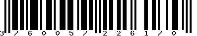EAN-13 : 3760057226170