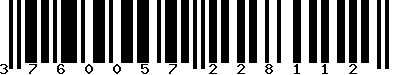 EAN-13 : 3760057228112