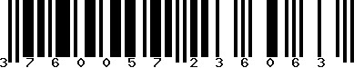 EAN-13 : 3760057236063