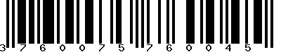 EAN-13 : 3760075760045