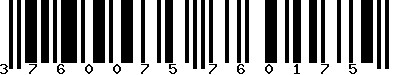 EAN-13 : 3760075760175
