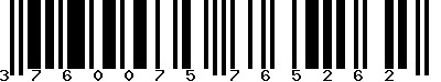 EAN-13 : 3760075765262