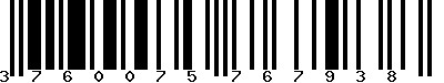 EAN-13 : 3760075767938