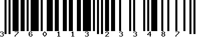 EAN-13 : 3760113233487