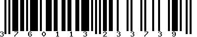 EAN-13 : 3760113233739