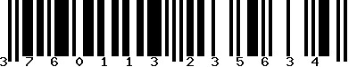 EAN-13 : 3760113235634