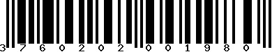 EAN-13 : 3760202001980