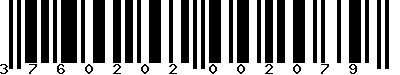 EAN-13 : 3760202002079