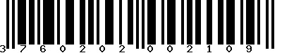 EAN-13 : 3760202002109