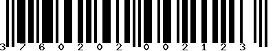EAN-13 : 3760202002123