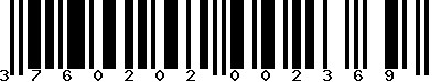 EAN-13 : 3760202002369