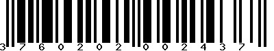 EAN-13 : 3760202002437
