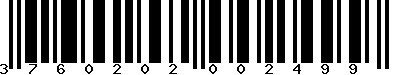 EAN-13 : 3760202002499