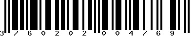 EAN-13 : 3760202004769