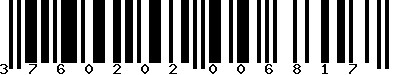 EAN-13 : 3760202006817