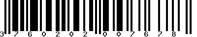 EAN-13 : 3760202007678