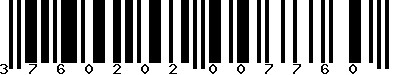 EAN-13 : 3760202007760