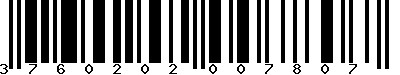EAN-13 : 3760202007807