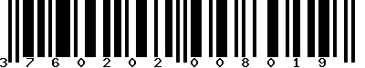 EAN-13 : 3760202008019