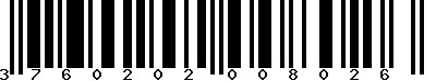 EAN-13 : 3760202008026
