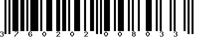 EAN-13 : 3760202008033