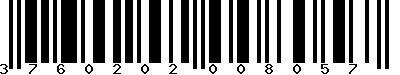 EAN-13 : 3760202008057