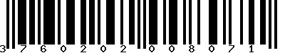 EAN-13 : 3760202008071