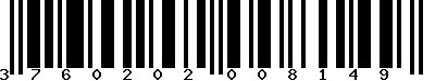 EAN-13 : 3760202008149