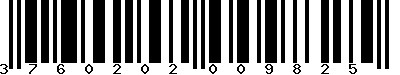 EAN-13 : 3760202009825