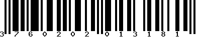 EAN-13 : 3760202013181